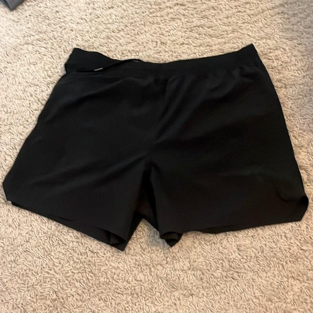 All in motion black athletic shorts size large